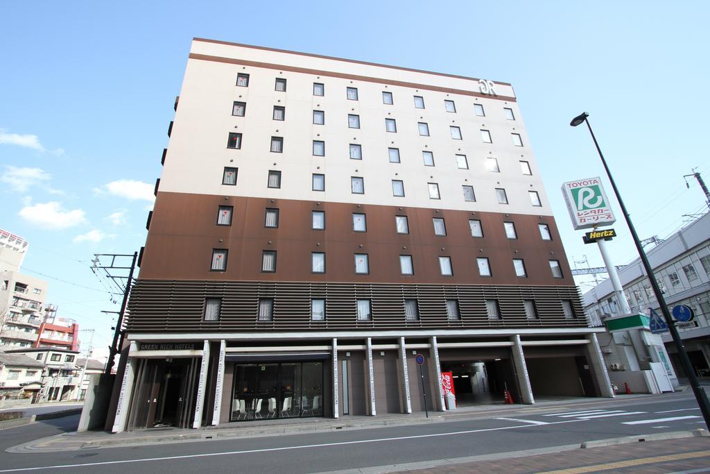 Green Rich Hotel Hiroshima Shinkansenguchi Esterno foto